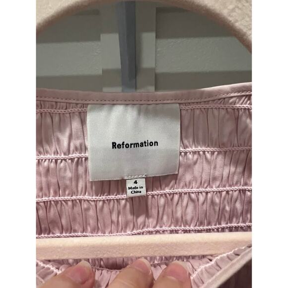 Reformation Laguna two pieces Set Pink size 4 - Picture 6 of 9
